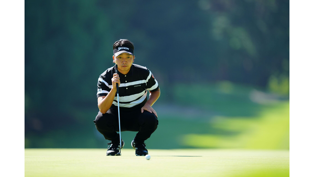 Ogiso happy to be back in the lead again at BMW Japan Golf Tour Championship Mori Building Cup