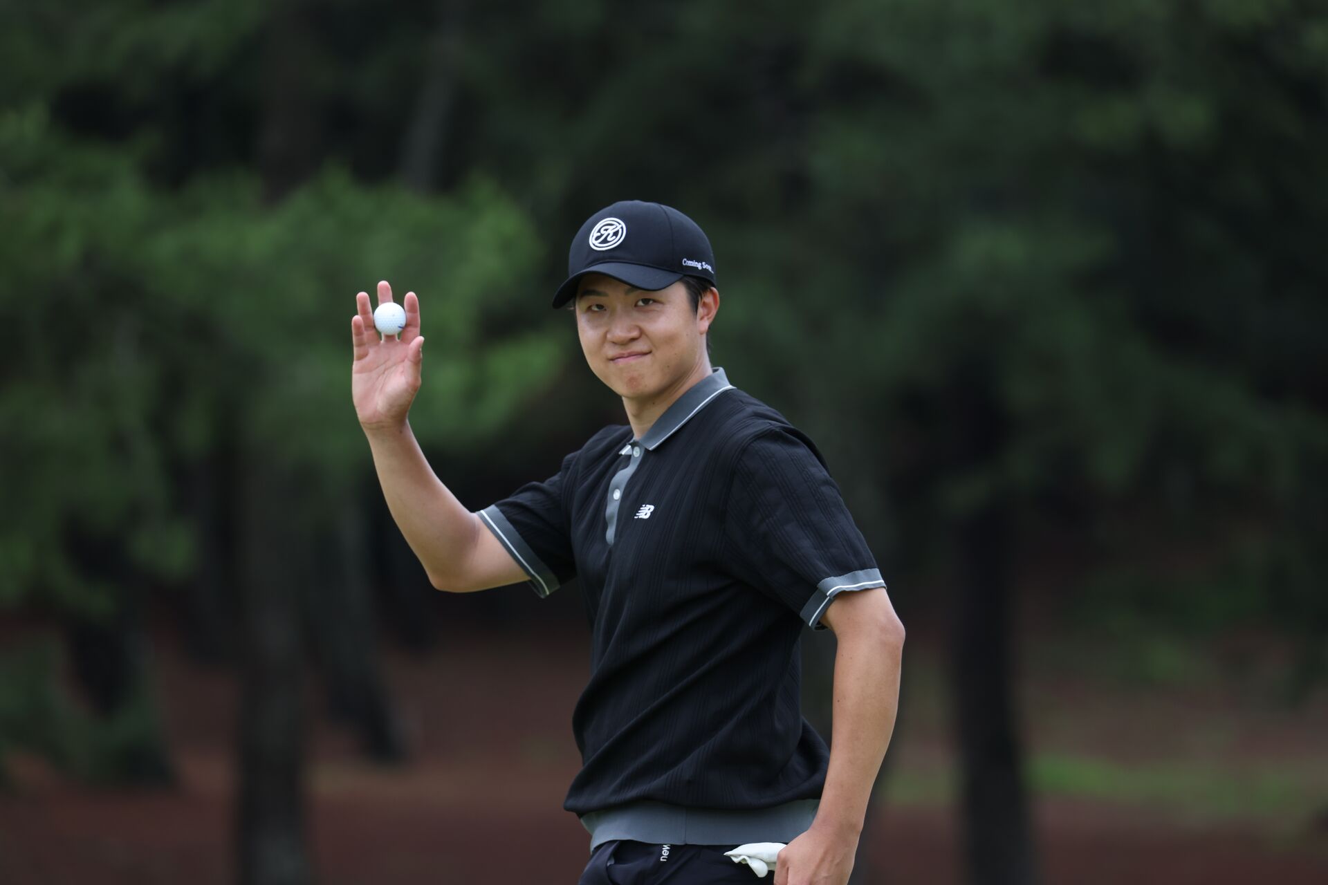 首位タイスタートの竹山昂成はチャンスを決めれず２位タイに沈む
