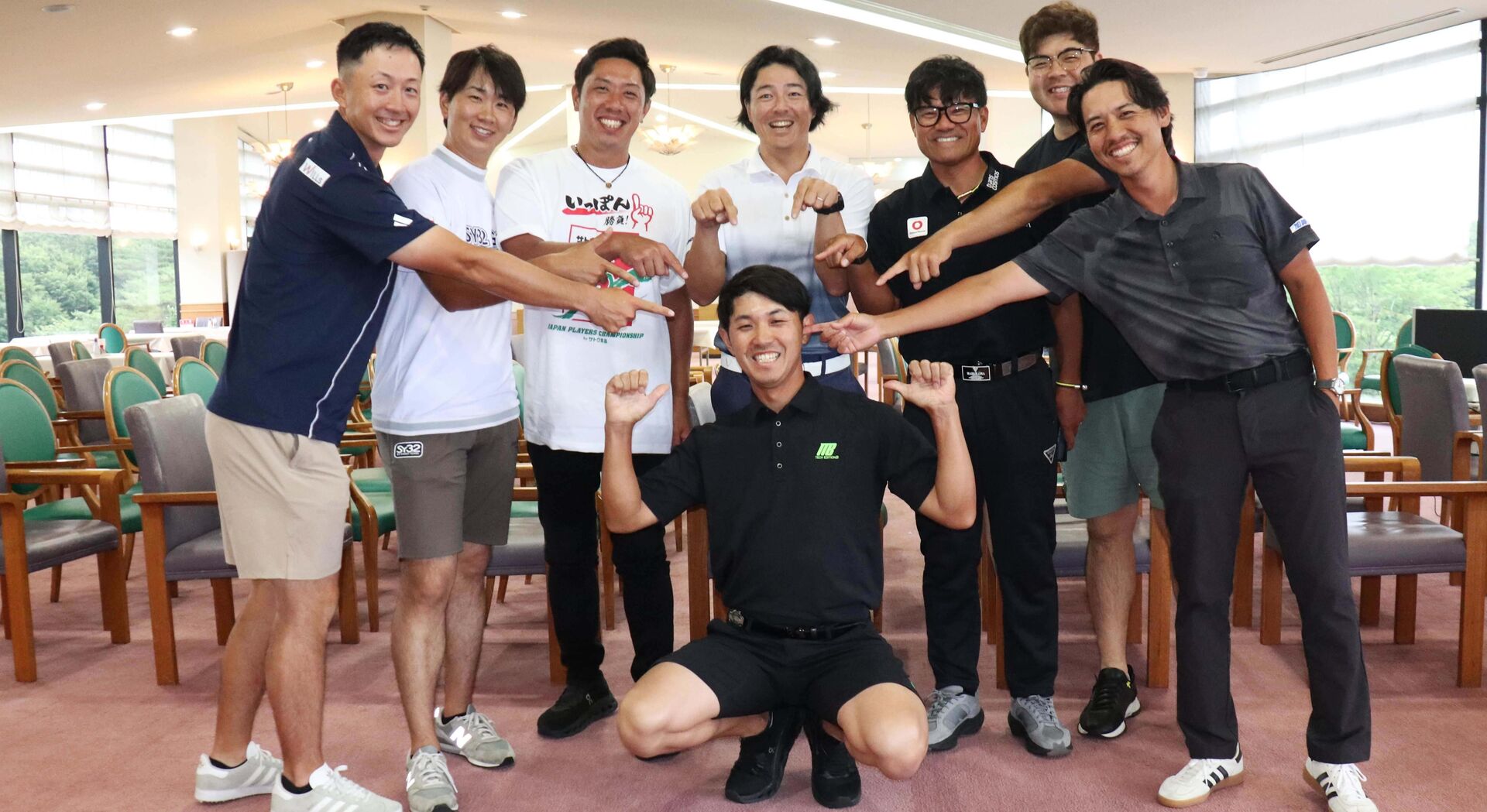 大会会長はいないけど。心を一つに…！