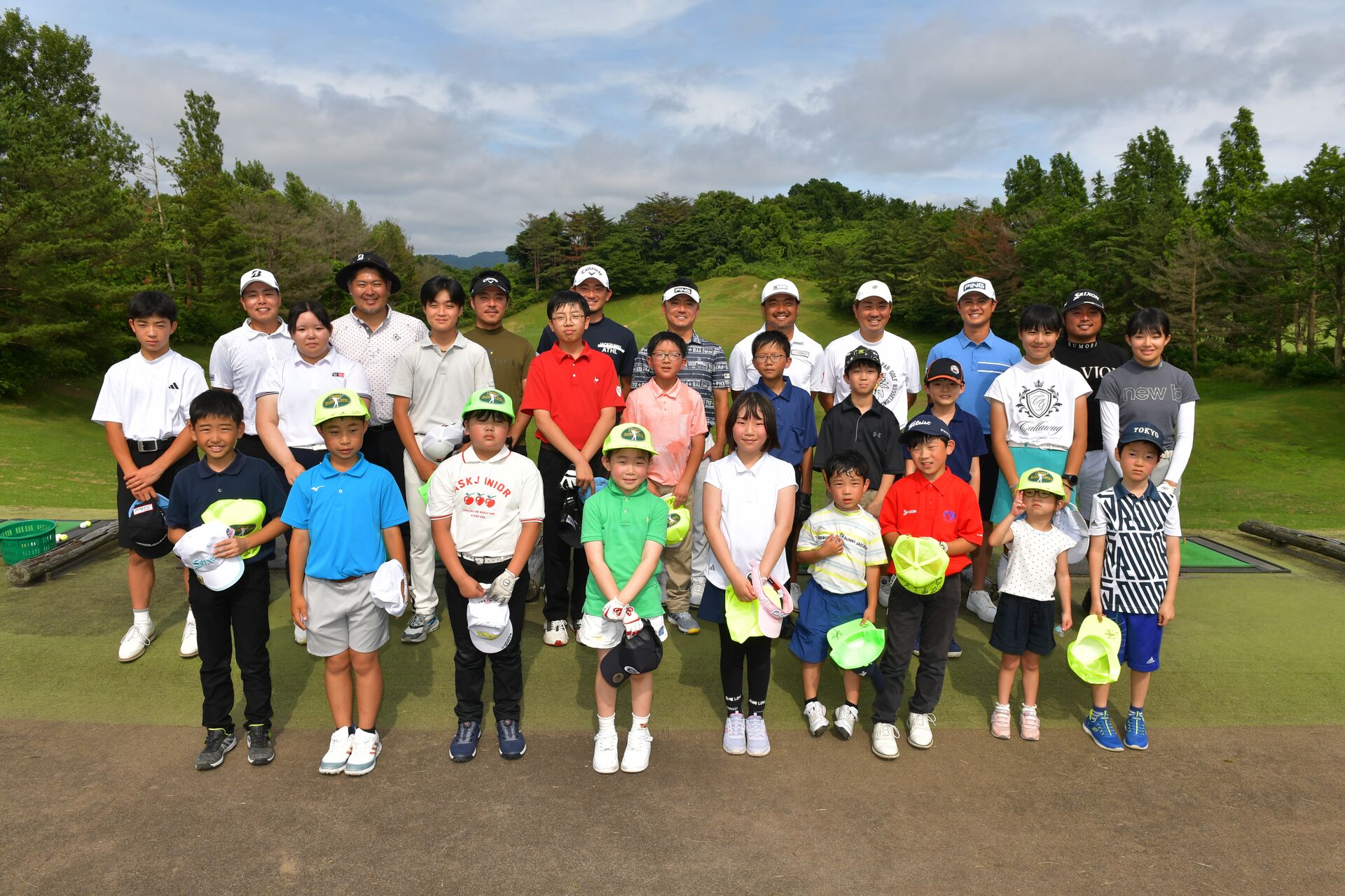 恒例イベントの「ジュニアレッスン会」開催 ＠南秋田カントリークラブ