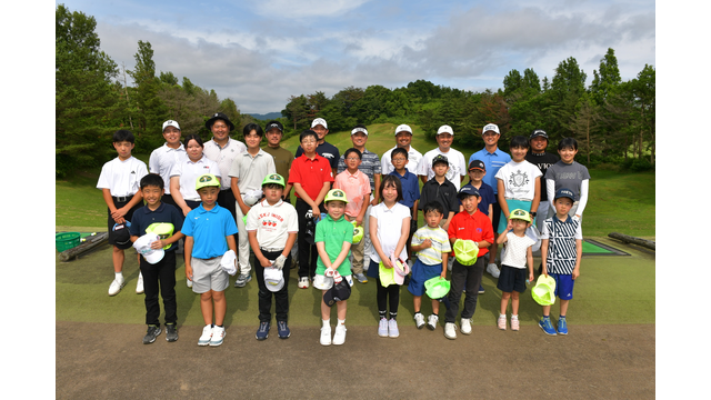 恒例イベントの「ジュニアレッスン会」開催 ＠南秋田カントリークラブ