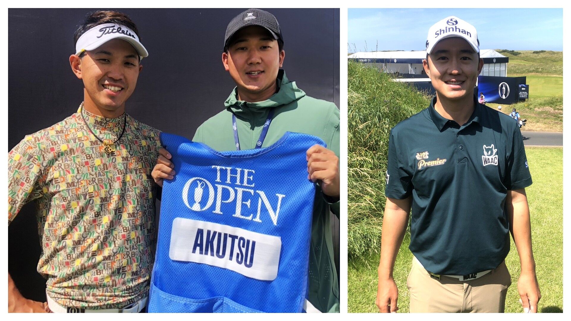 初メジャーの阿久津、ヨンハンは2年連続3度目の挑戦