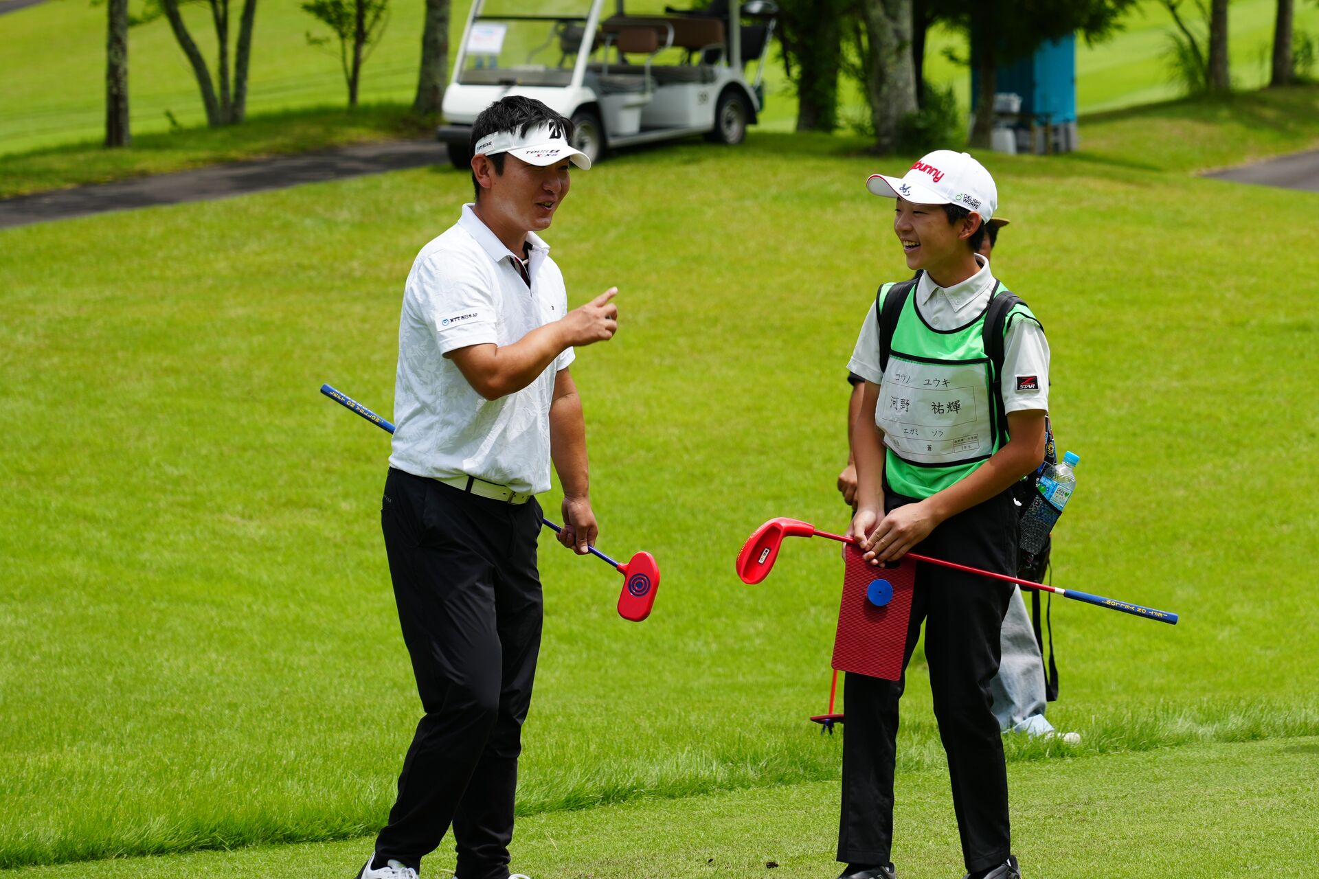 小学生とスナッグゴルフで真剣勝負！ドリームチームの熱い1日（7