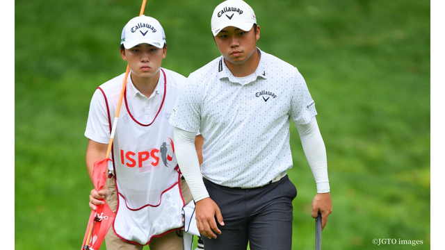 出入りが激しい出利葉（いでりは）　 ボギー、ダボ⇒イーグル、バーディで起死回生の1差2位浮上