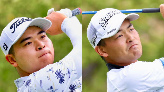 吉本翔雄と若原亮太が揃って首位タイ堅守！混戦の最終日へ