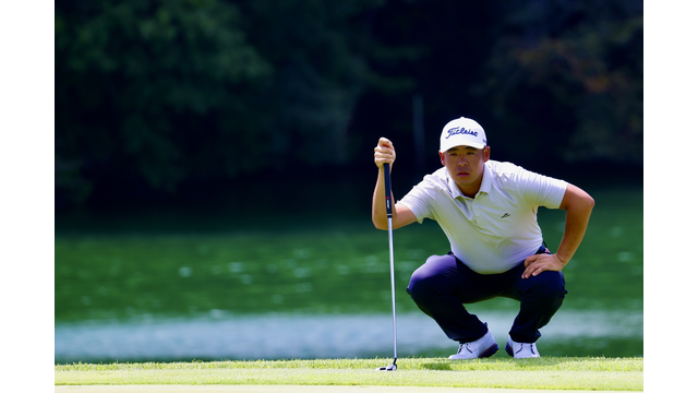 今季から日本ツアーに参戦の中国の羅学文。優勝には届かずも存在感