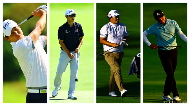 JGTO選手のヤンが首位「うまくいこうがいくまいが…」 シンハン所属のヨンハンと大槻、吉田が3位で追随