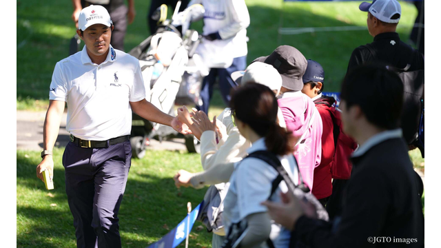 金谷拓実が単独首位浮上「もちろん、優勝目指して」今季国内2戦目も勝ちに来た