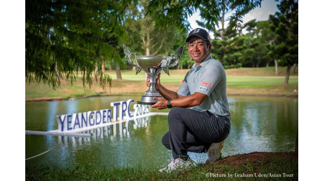 比嘉一貴が2週連続Vを達成、賞金1位に浮上（アジアンツアー）