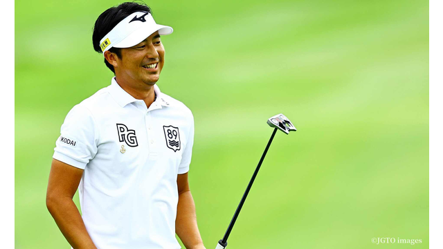 小鯛竜也が自己最多の10バーディ「きょうは10ハコ贈れた」地元でも社会貢献しながら首位発進