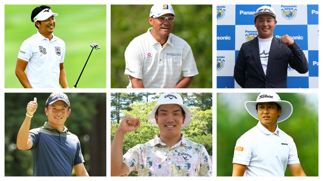 2日目のピンマイクプレーは宮里、小鯛、勝俣、河本、岡田、加藤（金）に決定しました