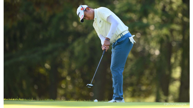 出水田大二郎が首位発進。妖怪握りで難攻不落を攻め落とす