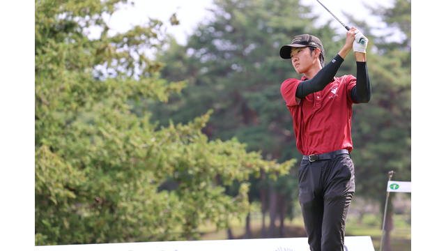 早大4年の安保卓哉さんが自身初のローアマを獲得