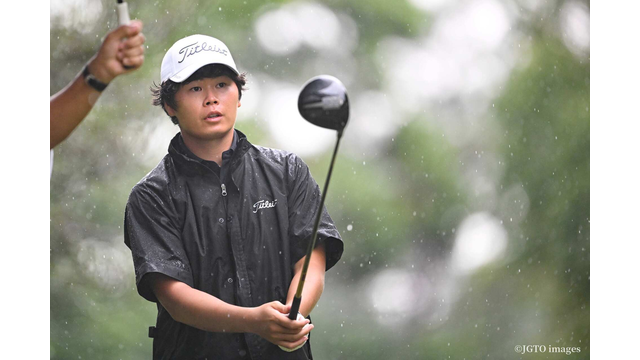 下家秀琉が初Vチャンス「崩すのも伸ばすのも自分次第」昨季はチャレンジで59を記録