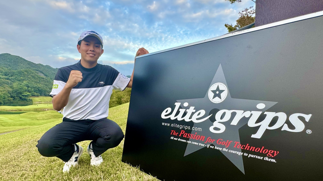 前週優勝の福住修。あとはてっぺんを目指すだけ