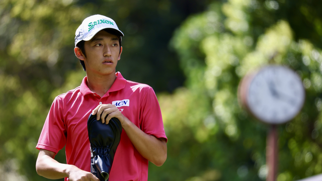 今季ＡＣＮツアー２勝目へ好感触！アマチュアの武田紘汰さんが首位と１打差の3位タイ