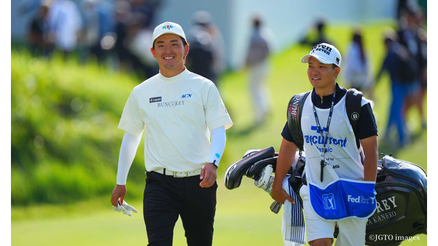 練ランでコリンとのプレーも実現。金子駆大が初のPGAツアーで希少な体験中