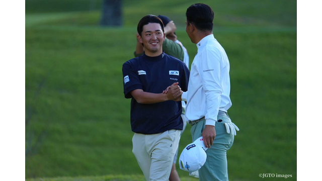 首位発進の金子駆大は初日唯一のボギーなし。気持ち新たに2勝目へ