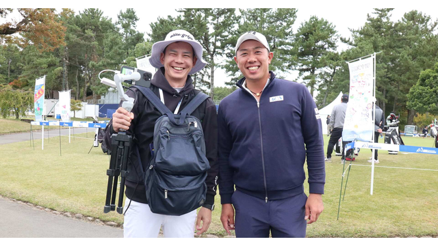 堀川がいまだかつてない密着取材で奮戦「ラウンド中も解説します！」見てね