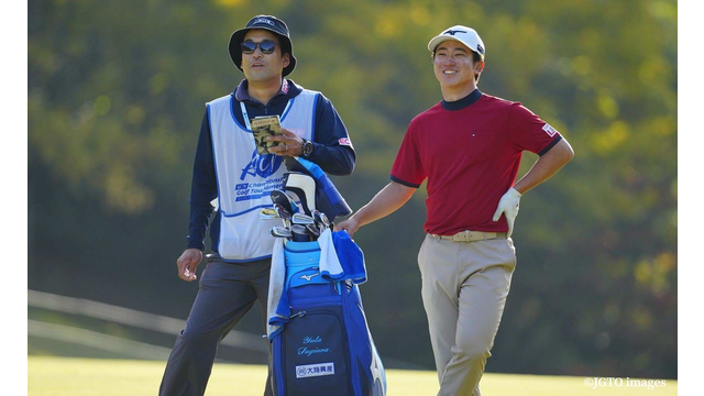 杉浦悠太「目標は優勝です」アマプロ通算3勝目にむけ2差の単独首位浮上