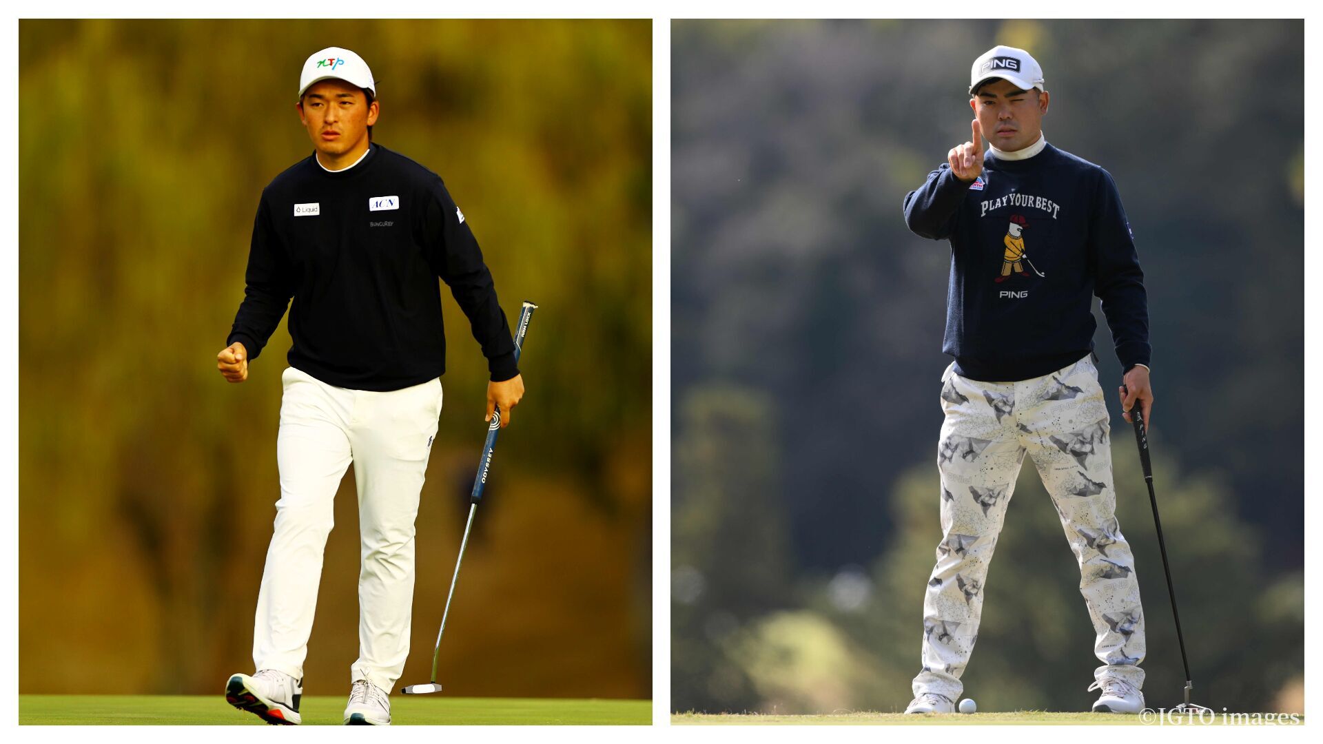 勝って決めたい金子は6位で、勝って逆転したい蟬川は5位。賞金レースも残り1日