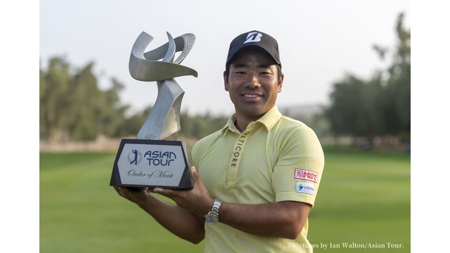 比嘉一貴がアジアンツアーで年間王者に