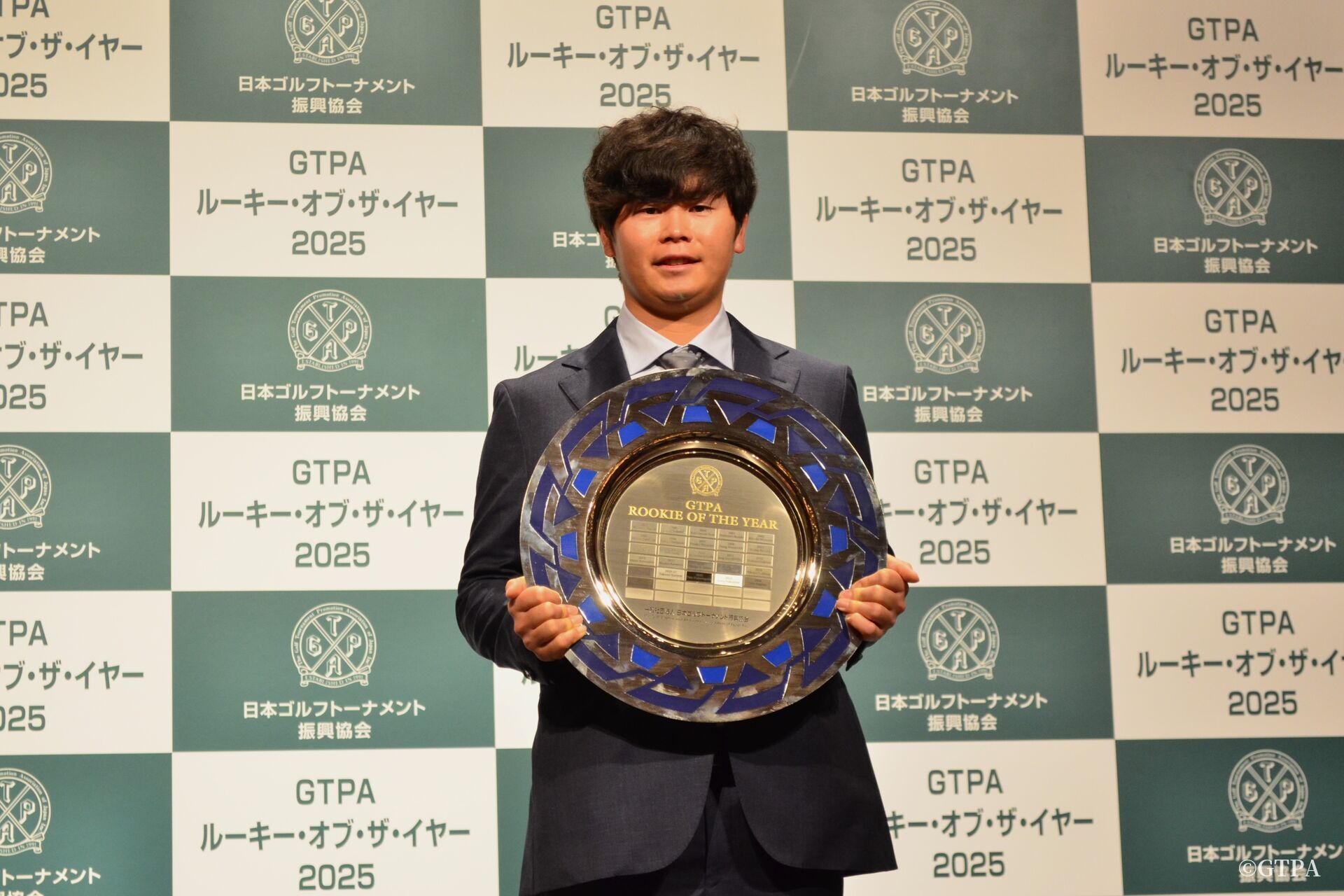 苦手なスピーチも頑張った！ 下家秀琉がGTPAのルーキー・オブ・ザ・イヤーを受賞