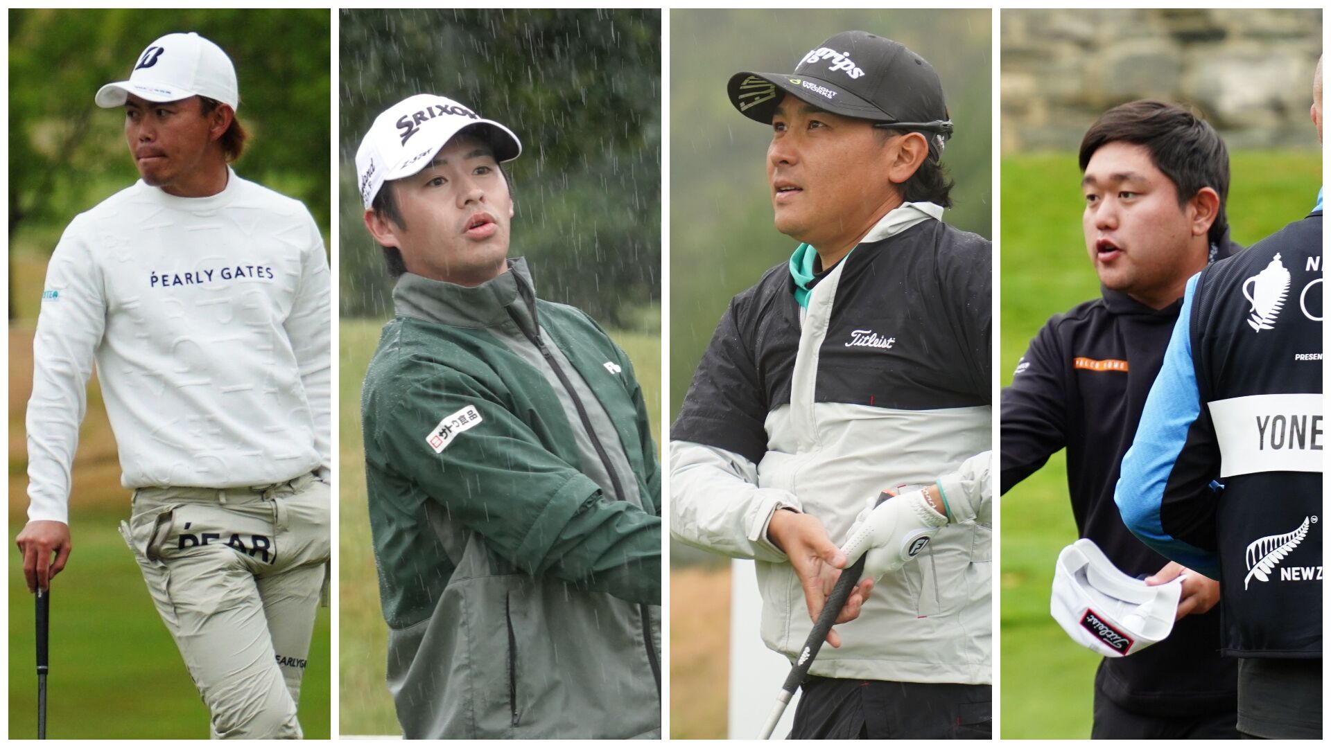 1Rはサスペンデッド。木下、片岡、池村、米澤が悪天候下で3アンダー「68」