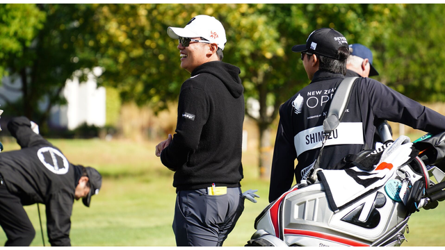 2Rが進行中。清水大成「挑戦したい」首位と5打差でホールアウト