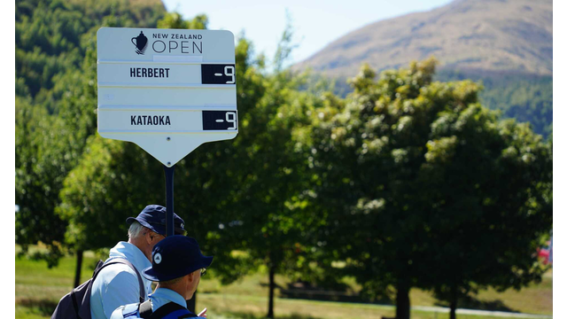 ニュージーランドオープンは最終日⛳スコア速報中です