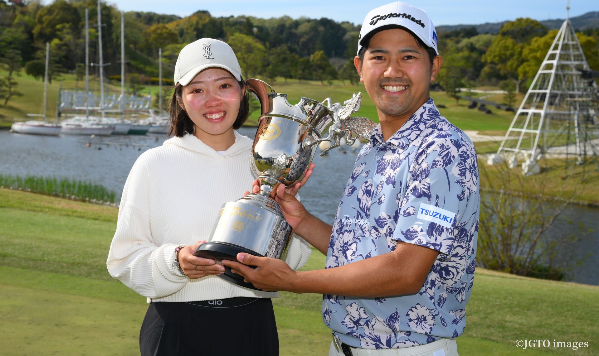 石坂友宏がプレーオフを制して新婚初V