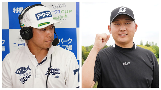 川上優大と宇喜多飛翔が「62」難読名前の2人が首位発進