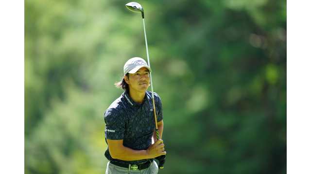 石川が2打差5位発進（米二部）