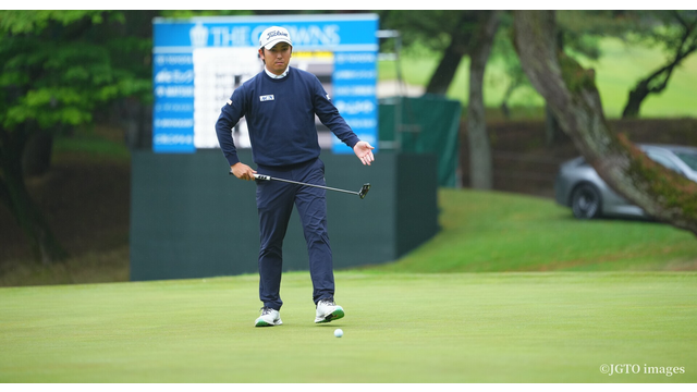 前田光史朗が「自分にびっくり」和合で自己最高62＆10バーディで単独首位獲り