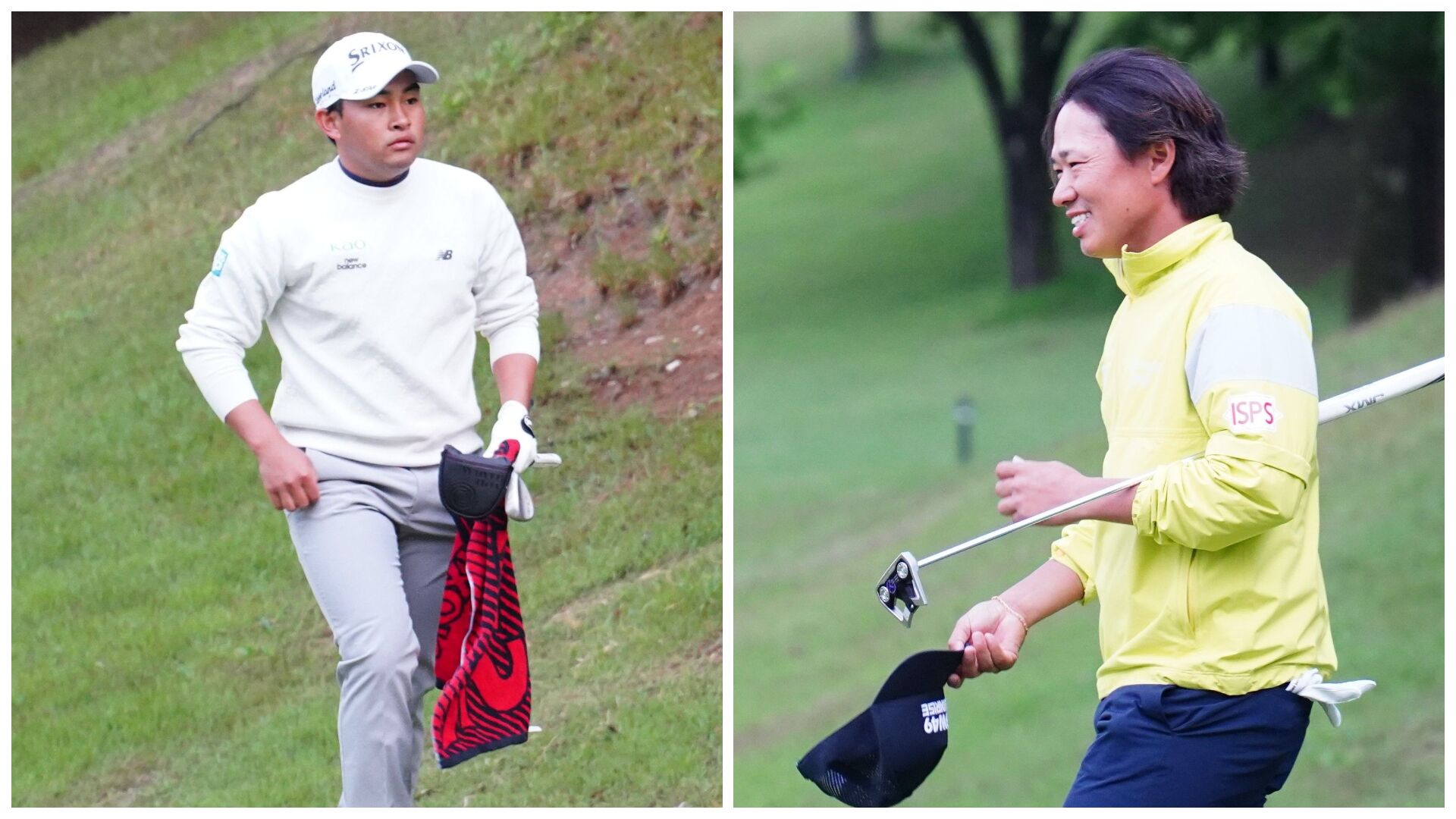 山下と中西が降雨中断を経てV争いへ