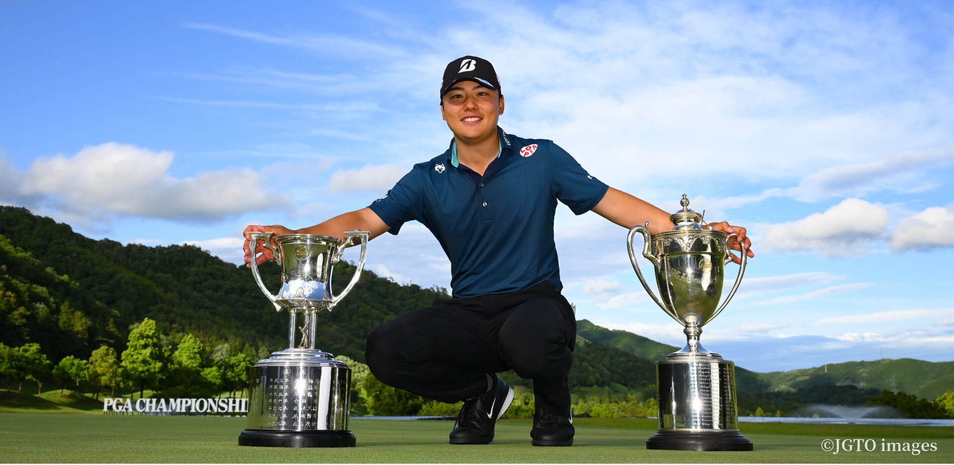 清水大成が連覇を狙う。今週は5年シードのタイトル戦「日本プロゴルフ選手権大会」