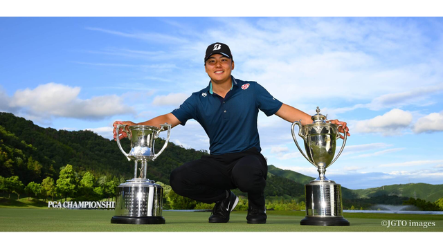 清水大成が連覇を狙う。今週は5年シードのタイトル戦「日本プロゴルフ選手権大会」
