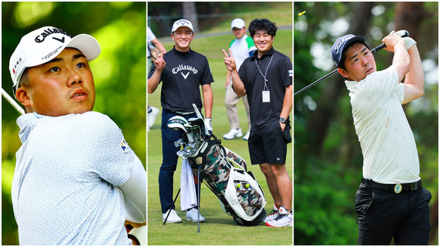 出利葉=プロテスト1位者、山田=新人戦優勝、髙橋=ティーチングプロ兼インフルエンサー⛳多彩な顔触れ