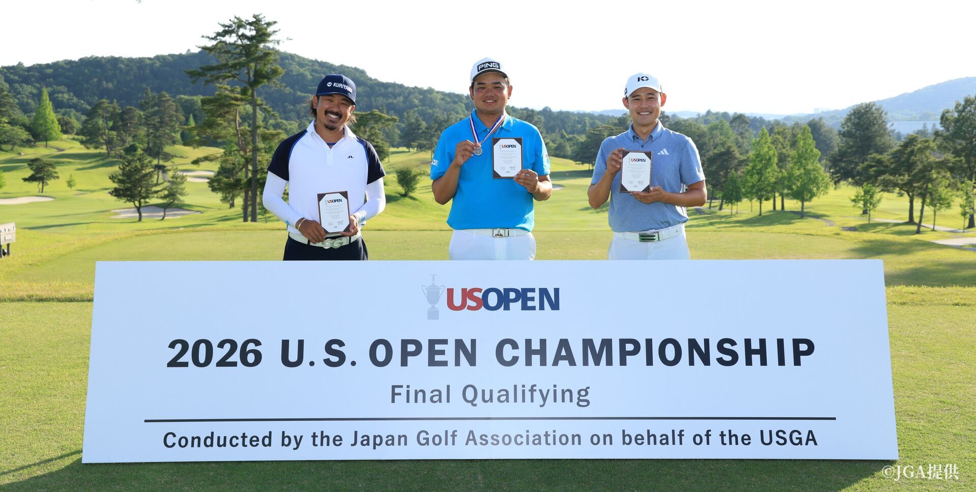 大岩、大西、佐藤が6月「全米オープン」の出場権を獲得