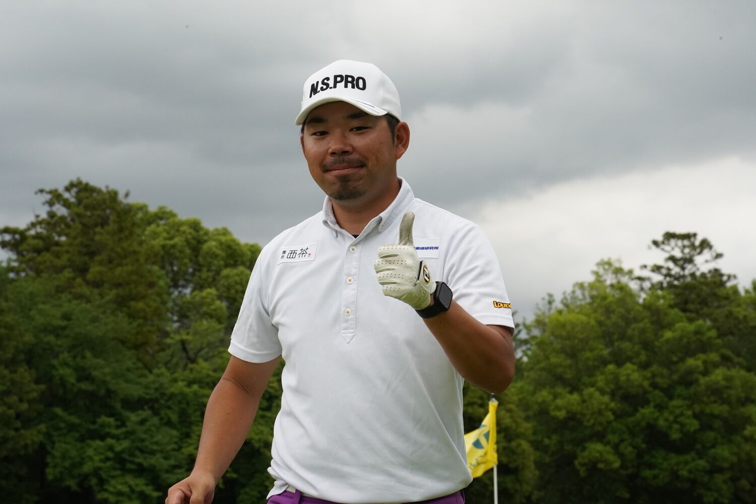 そろそろ勝ちたいです。蛭川隆が3打差2位の好位置で最終日へ