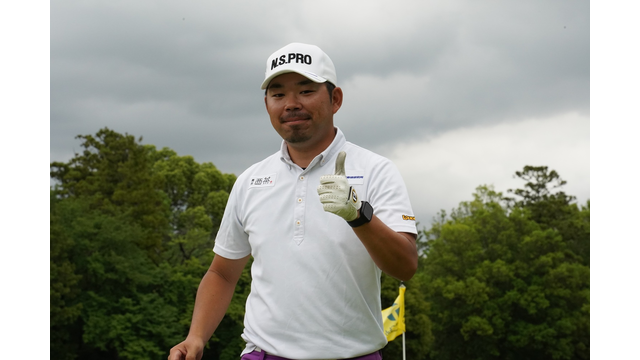 そろそろ勝ちたいです。蛭川隆が3打差2位の好位置で最終日へ
