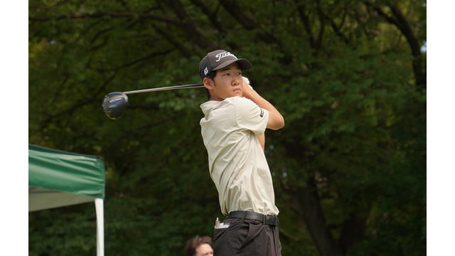 ルーキー安保卓哉が単独2位フィニッシュ！強風に耐え抜き、後半の猛チャージで「周りには勝つ」を体現