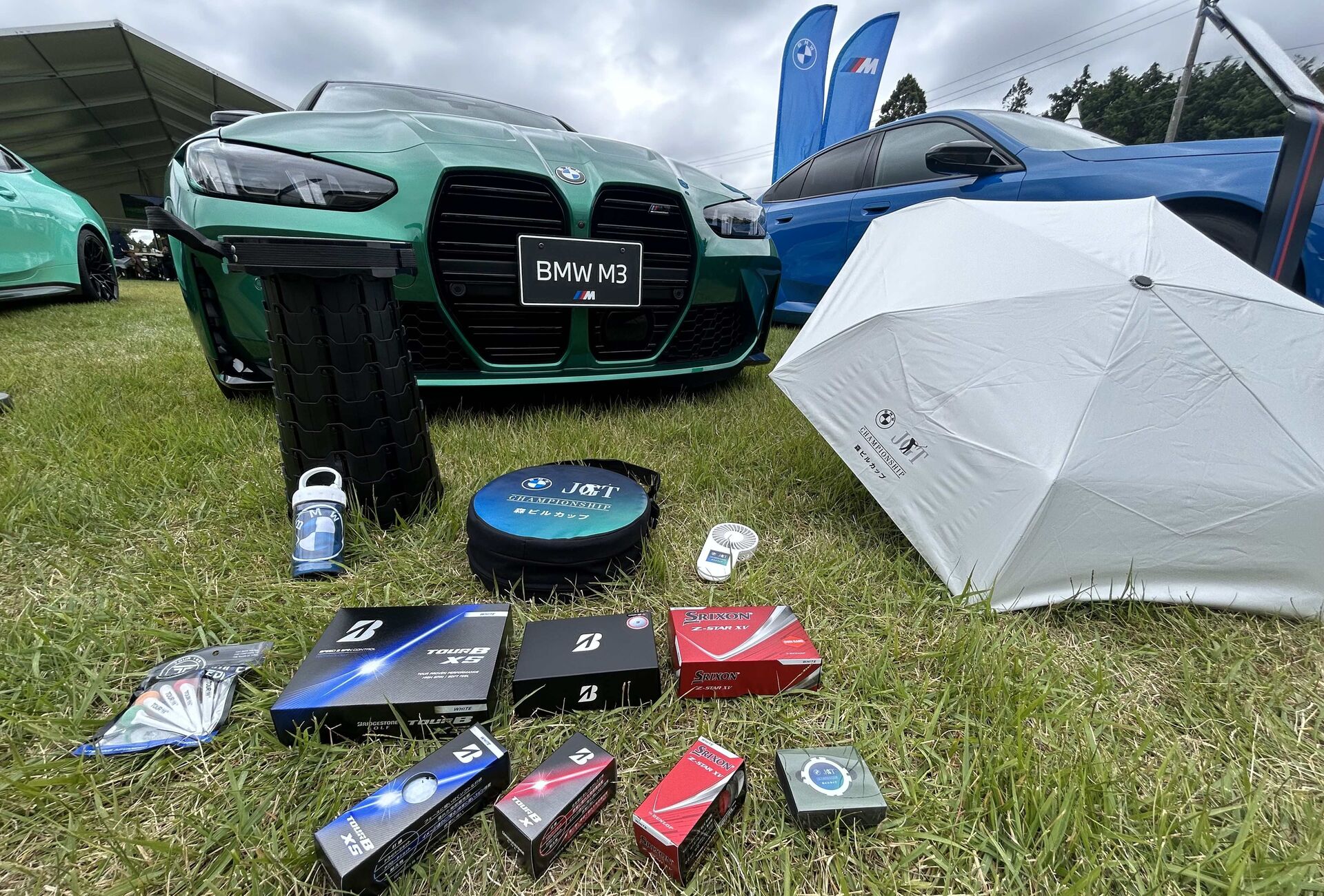 会場でBMW×JGTOコラボオリジナルグッズを手に入れよう！