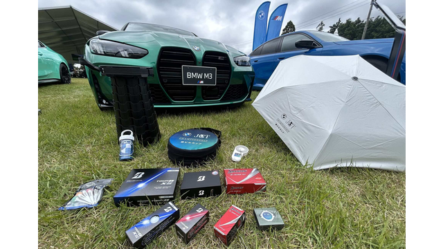 会場でBMW×JGTOコラボオリジナルグッズを手に入れよう!