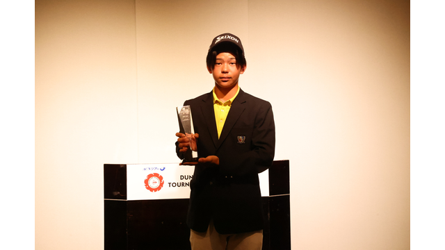 中学3年生の吉行ローリさんがローアマに 優勝は逃したものの、プロの試合での経験はプライスレス