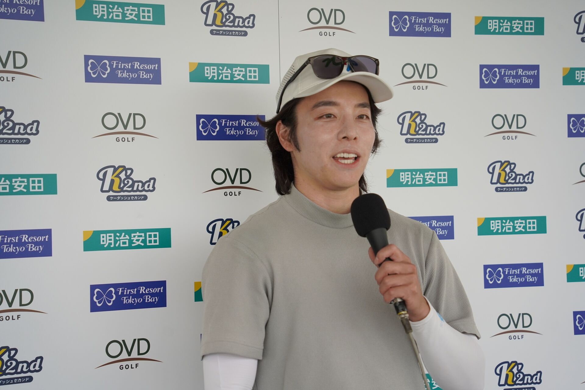 田中伸乃輔が前戦の2位を糧に「今週も楽しい位置でラウンドしたい」
