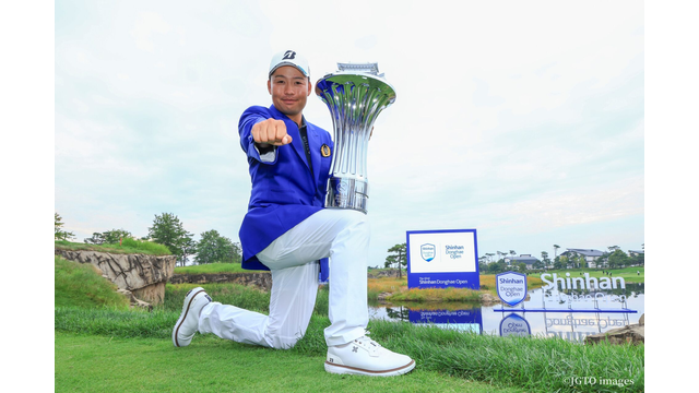 砂川公佑が韓国でプロ7年目の初優勝を達成