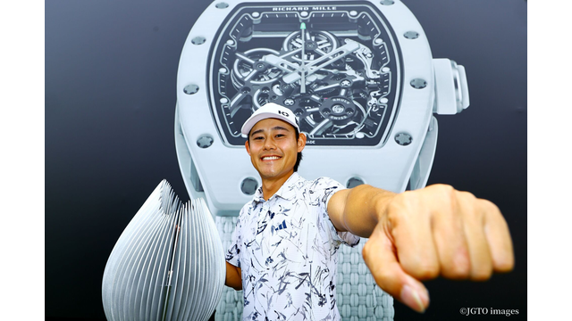 大西魁斗がツアー通算2勝目を達成