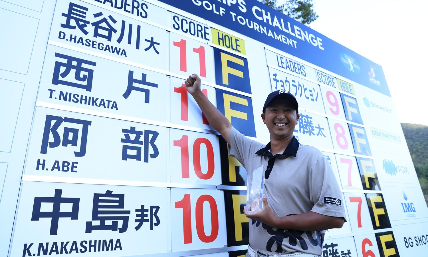 長谷川大晃がプレーオフを制してACNツアー初V達成!
