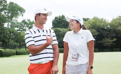 Hirotaka Ashizawa takes "local course advantage" and leaps up to 6T with JLPGA Pro on his bag
